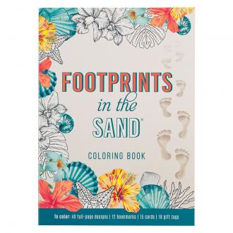 Fargebok - Footprints In The Sand